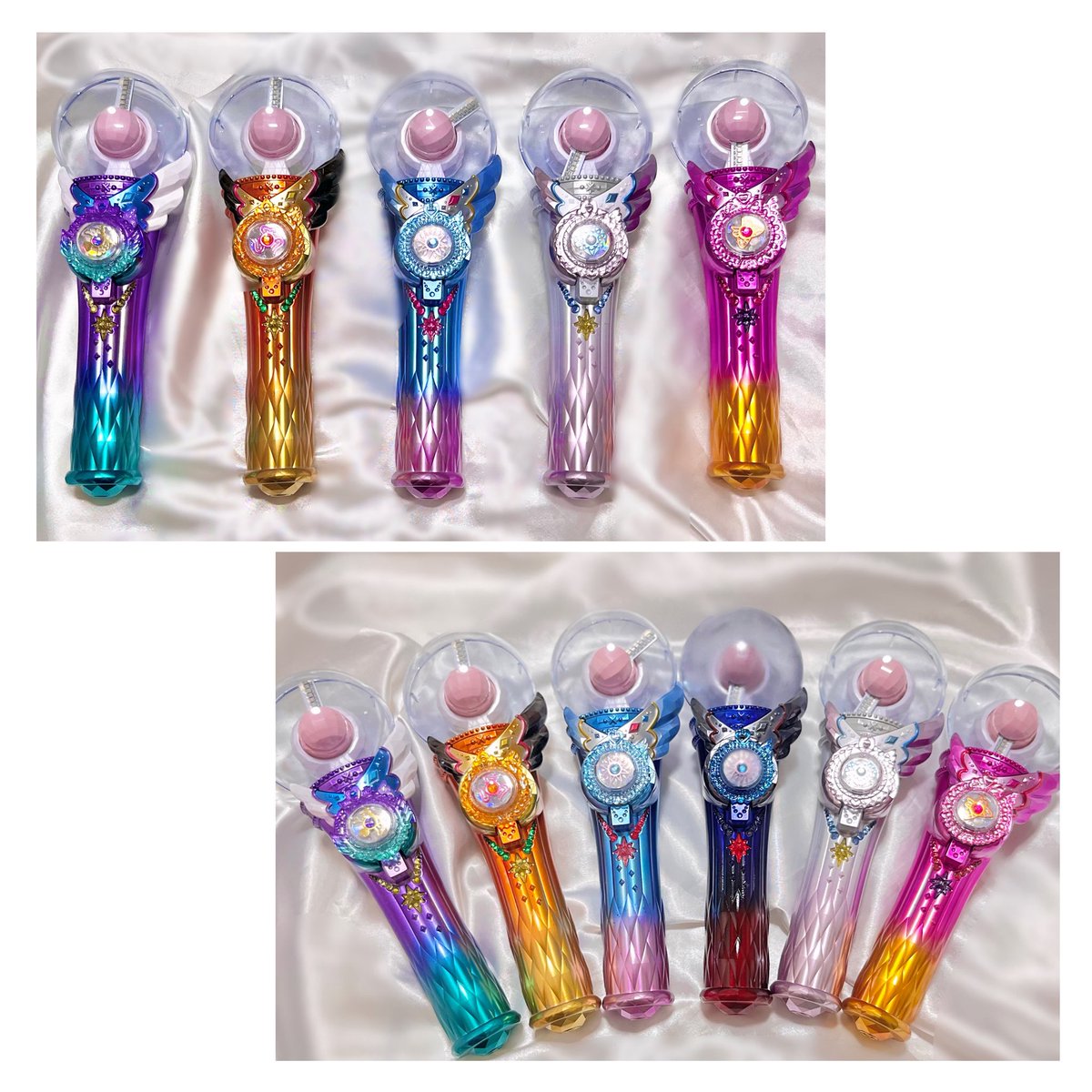 Ready...Go!!

ひろがるスカイプリキュア！

メンバー全員分のスカイミラージュ塗装完了です✌️
ダークスカイ/ブラックスカイのもあるよ