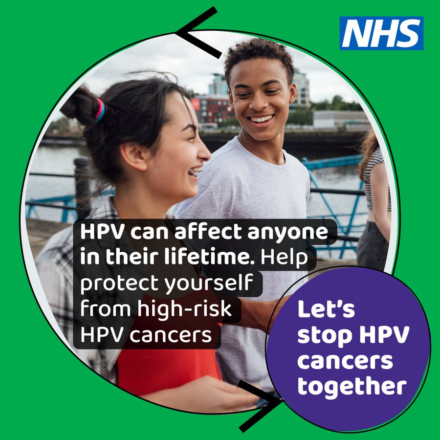 There are over 100 strains of the HPV virus. Some are called high-risk as they may lead to certain cancers, including cervical, penile and anal. 
 
If anyone has missed their HPV vaccine at school, the NHS is inviting people aged 16–25 to catch up. 
 
➡️ ow.ly/OHal50Wt6ga