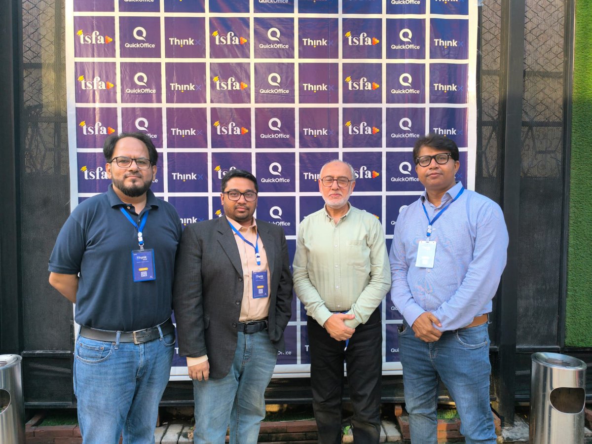 at <a href="/QuickOfficePK/">QuickOffice</a> during #thinkx <a href="/thinkdigitalage/">THINK DIGITAL AGENCY</a> Event . Thanks <a href="/Umarjqofficial/">Umar J. Qureshi| Influencer| PR Expert| Consultant</a> <a href="/TabindaUsman/">Tabinda Usman</a>