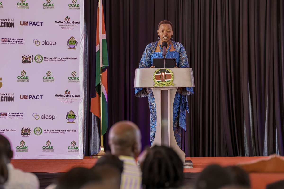 SNV Kenya (@snv_kenya) on Twitter photo Our Energy Team joined the 6th annual Kenya #CleanCooking Week.
HE First Lady <a href="/FirstLadyKenya/">Office of the First Lady Kenya</a>
"Clean cooking is about dignity, life, fairness, justice & equity. No woman should bear the burden of firewood, no child should walk into a smoky kitchen." Our Energy Team joined the 6th annual Kenya #CleanCooking Week.
HE First Lady <a href="/FirstLadyKenya/">Office of the First Lady Kenya</a>
"Clean cooking is about dignity, life, fairness, justice & equity. No woman should bear the burden of firewood, no child should walk into a smoky kitchen."