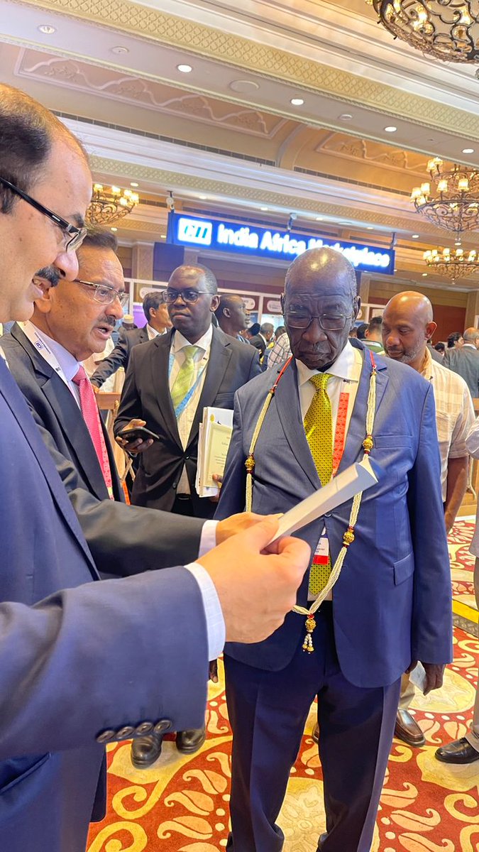 Attending the 20th India-Africa Business Conclave, 27–29 August 2025, New Delhi where I shared important insight on Uganda’s trade &amp; industrial development, strengthening India–Africa trade ties &amp; unlocking opportunities for businesses across sectors.
<a href="/IndiainUganda/">India in Uganda</a> <a href="/GCICUganda/">Government Citizen Interaction Centre</a>
