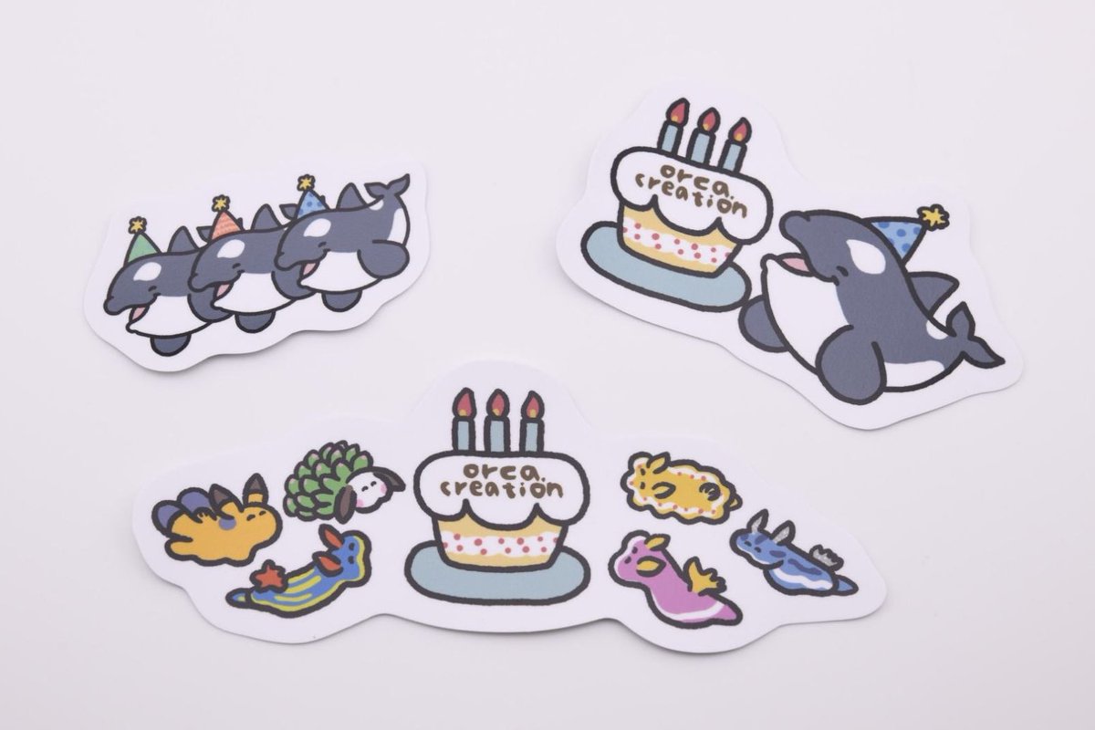 3周年の配布ステッカー無くなりました！みなさんお買い物ありがとうございました！🎂✨