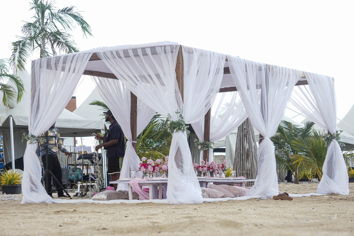 L3Hub's tweet image. ✨ Beachside elegance meets cozy vibes 🌸

At Lekki Leisure, every detail is designed for your perfect escape from chic setups to unforgettable moments by the shore. 🌊💫

📍 Visit us and experience it yourself.
#LekkiLeisure #BeachVibes #LiveMore