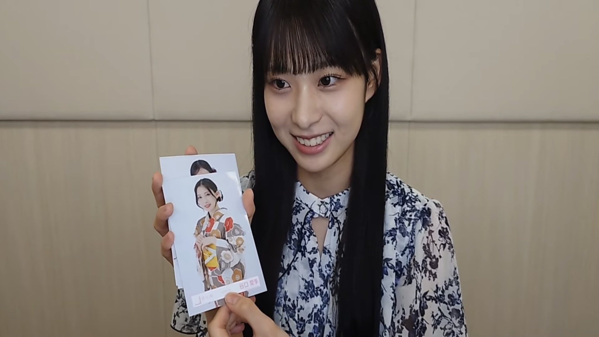 櫻坂46 松本和子　生写真　直筆サイン 松本和子 櫻坂46 生写真 四期生お披露目制服 直筆サイン ヨリ