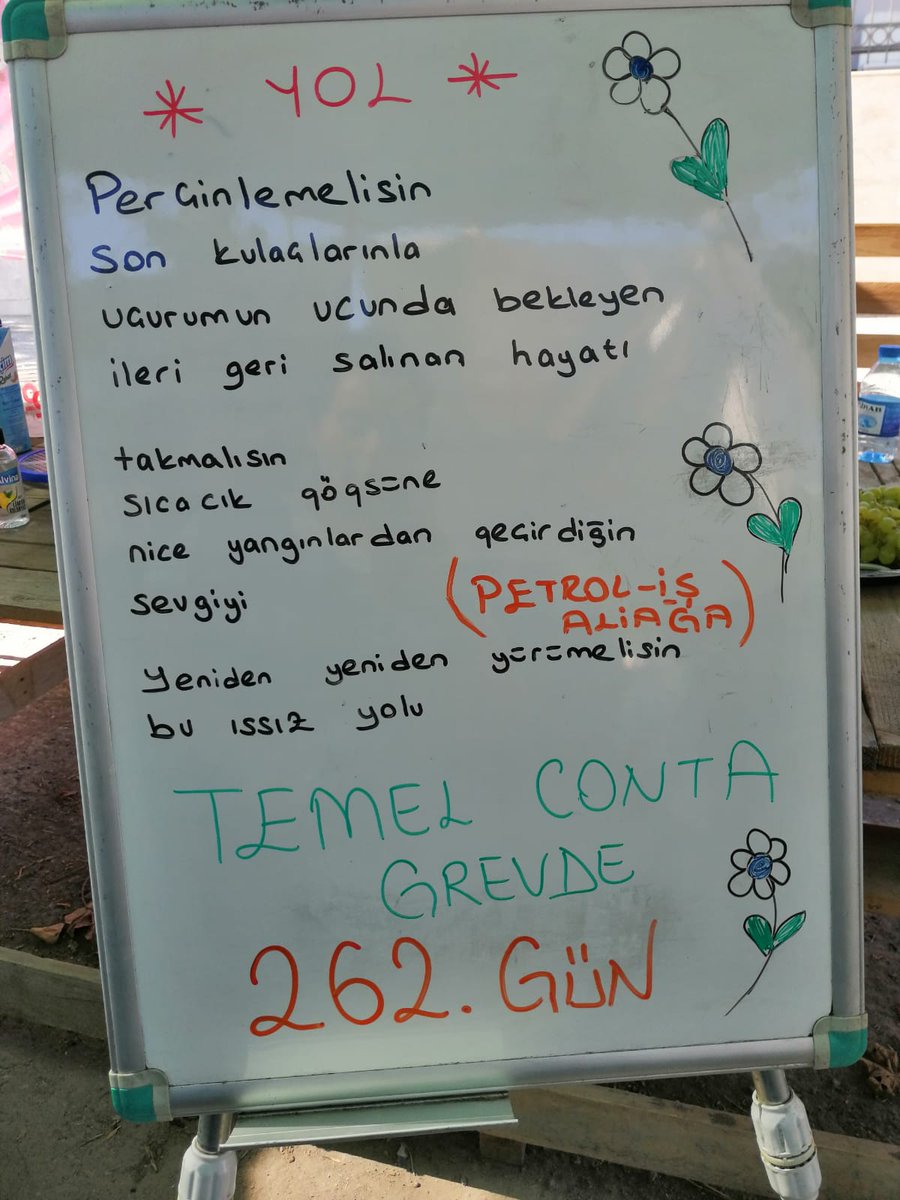 temelcontagrev's tweet photo. TemelContagrevde262gün!
262 gündür haklarımız ve onurumuz için direniyoruz.Bugün aynı zamanda Petrol-İş Aliağa Şubesinde 12.Olağan delege seçimi için sandık kuruldu Sendikamızla buradayız;omuz omuza, birlik ve beraberlikle güçlü bir duruş sergiliyoruz
Yaşasın Örgütlü mücadelemiz! https://t.co/rH81Rqz0XR
