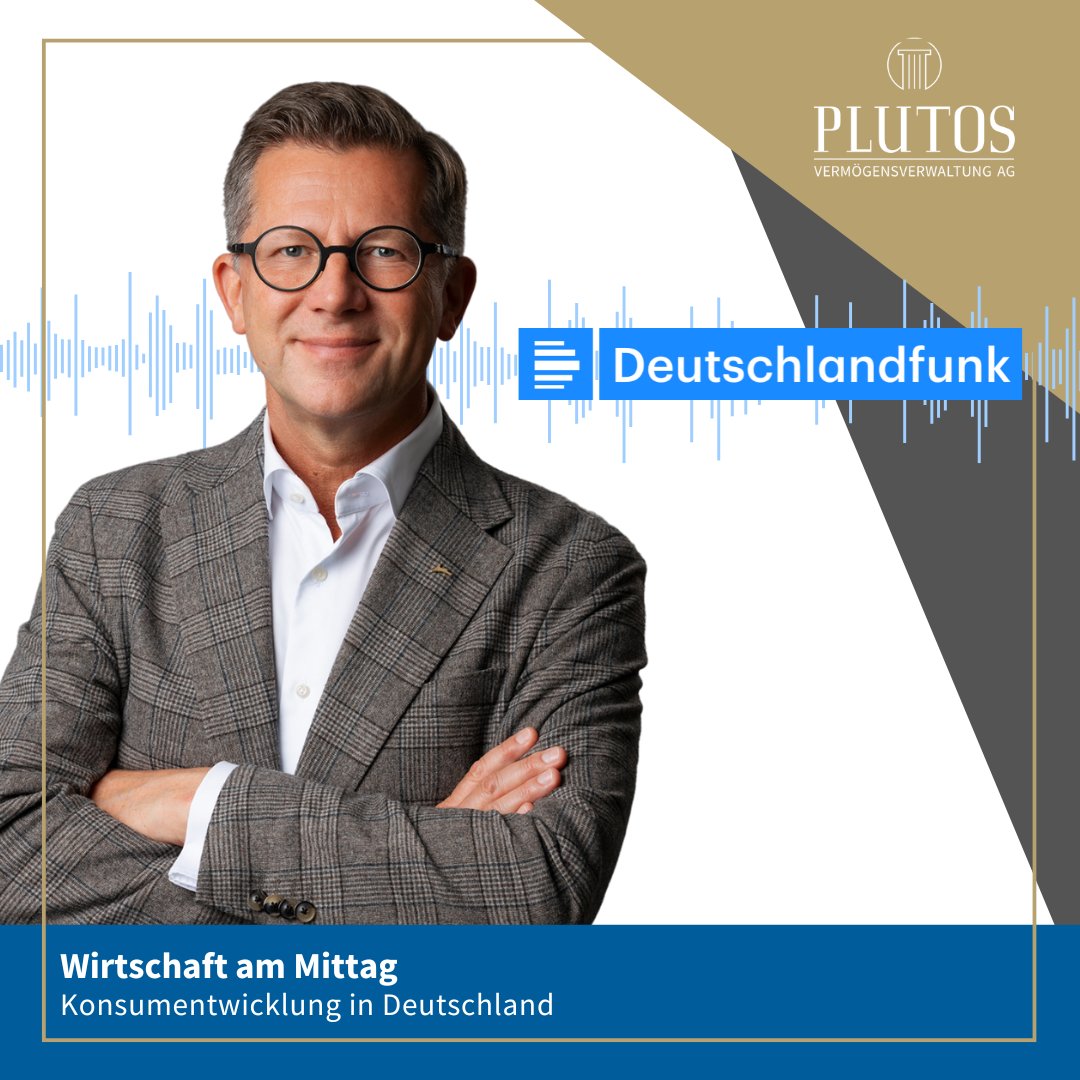 Leiter des Portfoliomanagements, Ascan Iredi, spricht im @deutschlandfunk über das deutsche Konsumentenvertrauen.
eu1.hubs.ly/H0mDMKY0

#plutos #vermögensverwaltung #ascaniredi #deutschlandfunk #börse #frankfurt #konsum #wirtschaftswachstum #konsumentwicklung #interview