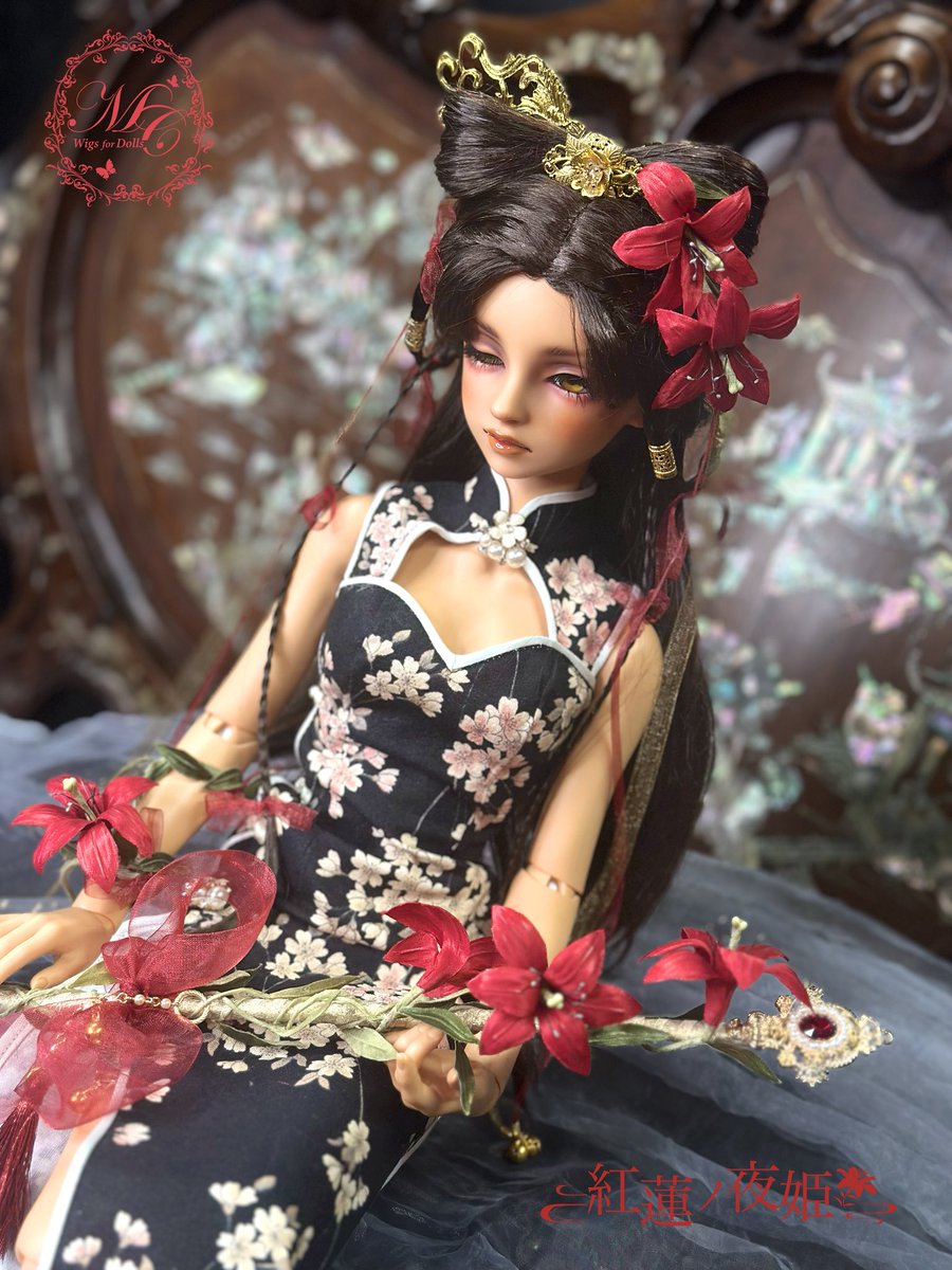 𝒞ℴ𝒸ℴ★4/20ドルパ037-SD (@murmurcoco) on Twitter photo 【ヤフオク出品予定】
アレンジウィッグ
「紅蓮ノ夜姫」
4点セット:
①ウィッグ×1
②ベール×1
③ゆりの杖×1
④ゆりのブレスレット×1
★布花&杖★
Henriette 様作 (<a href="/Henriette_doll/">Henriette◆Doll</a>)
#murmurcoco 【ヤフオク出品予定】
アレンジウィッグ
「紅蓮ノ夜姫」
4点セット:
①ウィッグ×1
②ベール×1
③ゆりの杖×1
④ゆりのブレスレット×1
★布花&杖★
Henriette 様作 (<a href="/Henriette_doll/">Henriette◆Doll</a>)
#murmurcoco