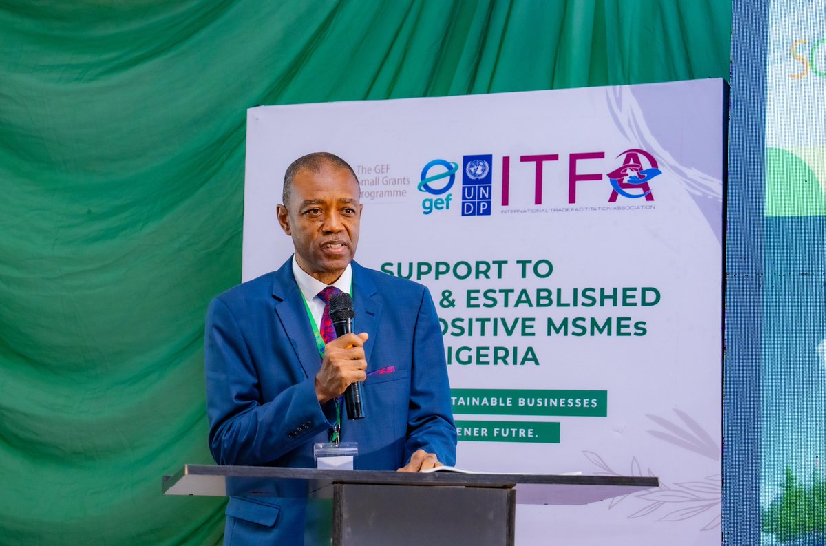 UNDPNigeria's tweet image. MSMEs are the backbone of Nigeria’s economy!
Yesterday, we engaged with entrepreneurs empowered under the #SPENMproject by @UNDP, @SGPNigeria &amp;amp; @theGEF.

Discussions centered on building partnerships, boosting market linkages &amp;amp; unlocking new growth opportunities for MSMEs.