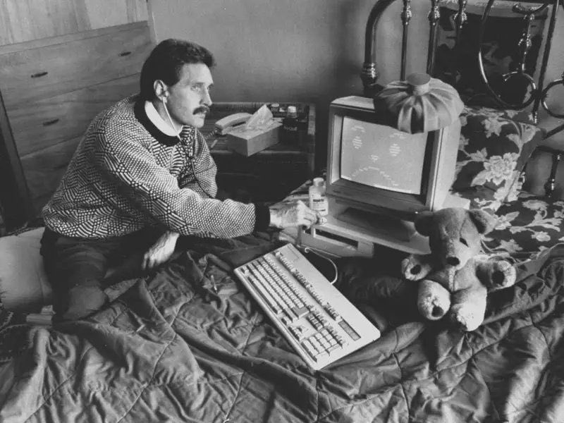 John McAfee during his antivirus empire days