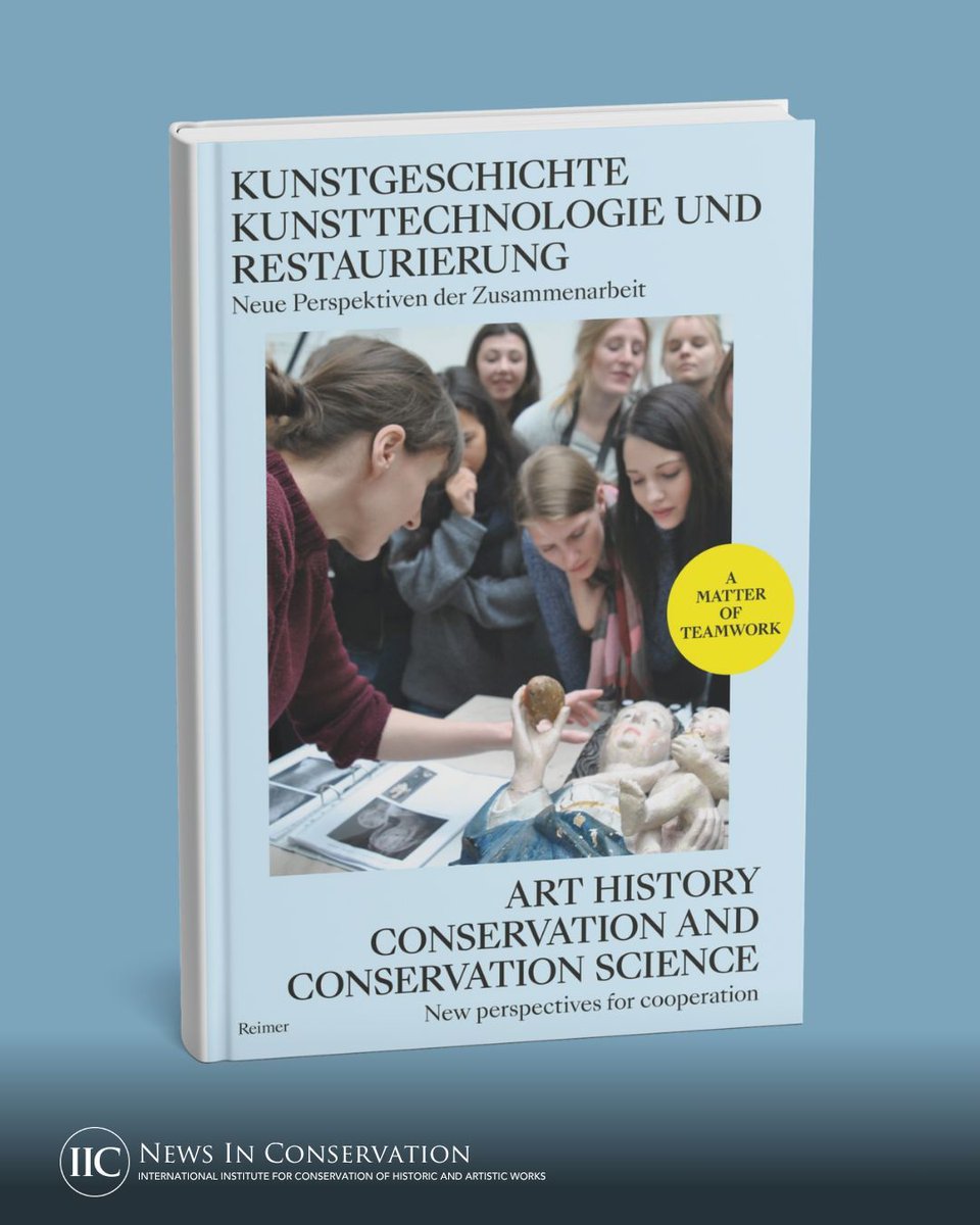 A new book explores how art historians, conservators, and scientists can collaborate more effectively, featuring case studies and practical approaches for interdisciplinary work in cultural heritage. 
Read about it in Issue 109 of NiC, p. 60-62 buff.ly/97T5P8r