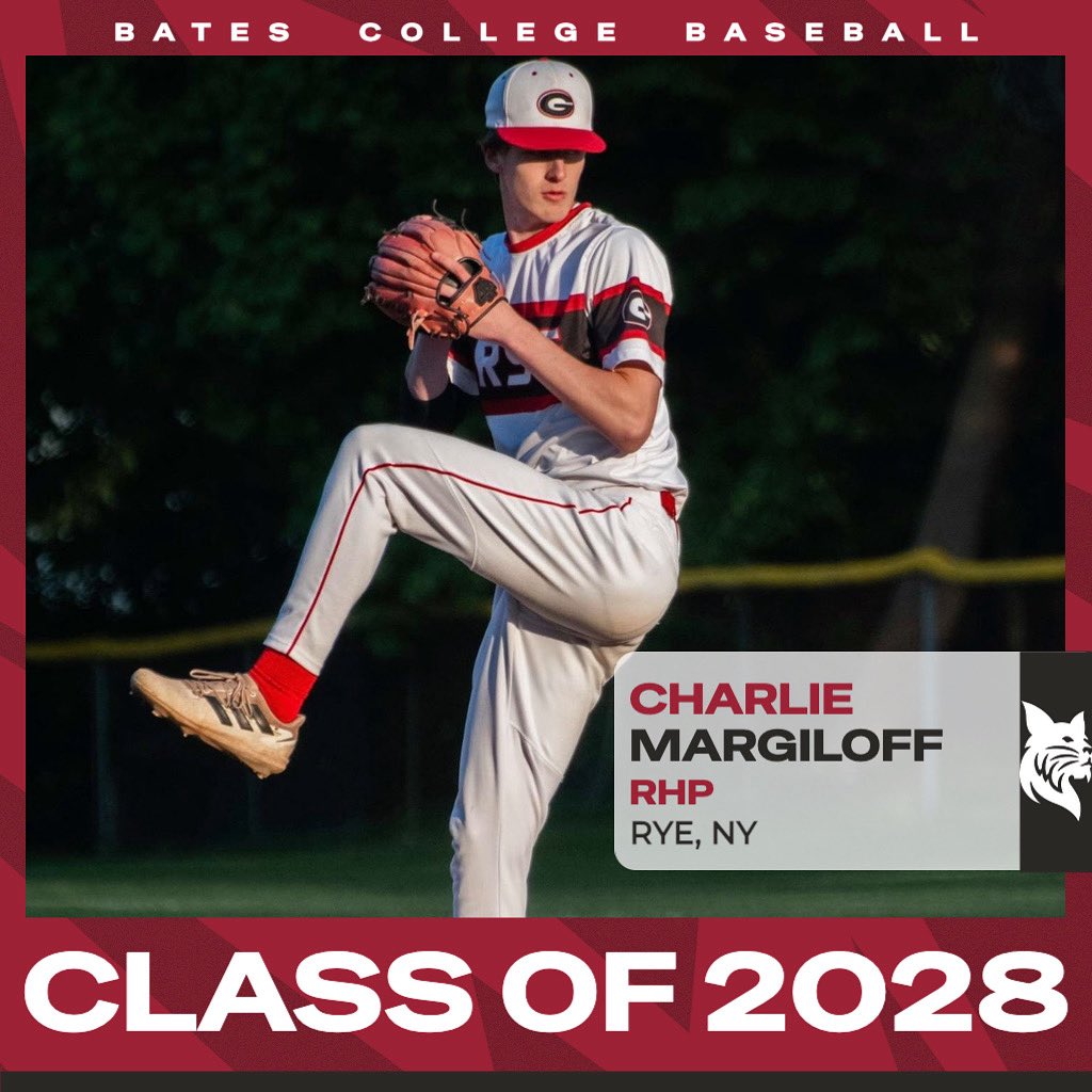 Bates Baseball (@batesbaseball) on Twitter photo Coming to Bates and joining the class of 2028 (Rye HS/Wheaton College) is <a href="/CMargiloff/">Charlie Margiloff</a> ! Welcome to the Lew! Coming to Bates and joining the class of 2028 (Rye HS/Wheaton College) is <a href="/CMargiloff/">Charlie Margiloff</a> ! Welcome to the Lew!