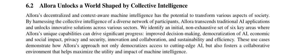 allora unlocks a world shaped by collective intelligence

Allora Akbar