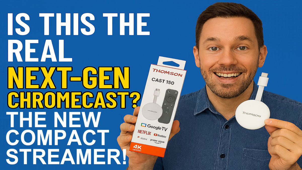 cwtek's tweet image. Is this the real Next Generation Chromecast? We review this new compact streamer!

youtu.be/NRbaDYhWIPE

#streaming #firestick #googletv