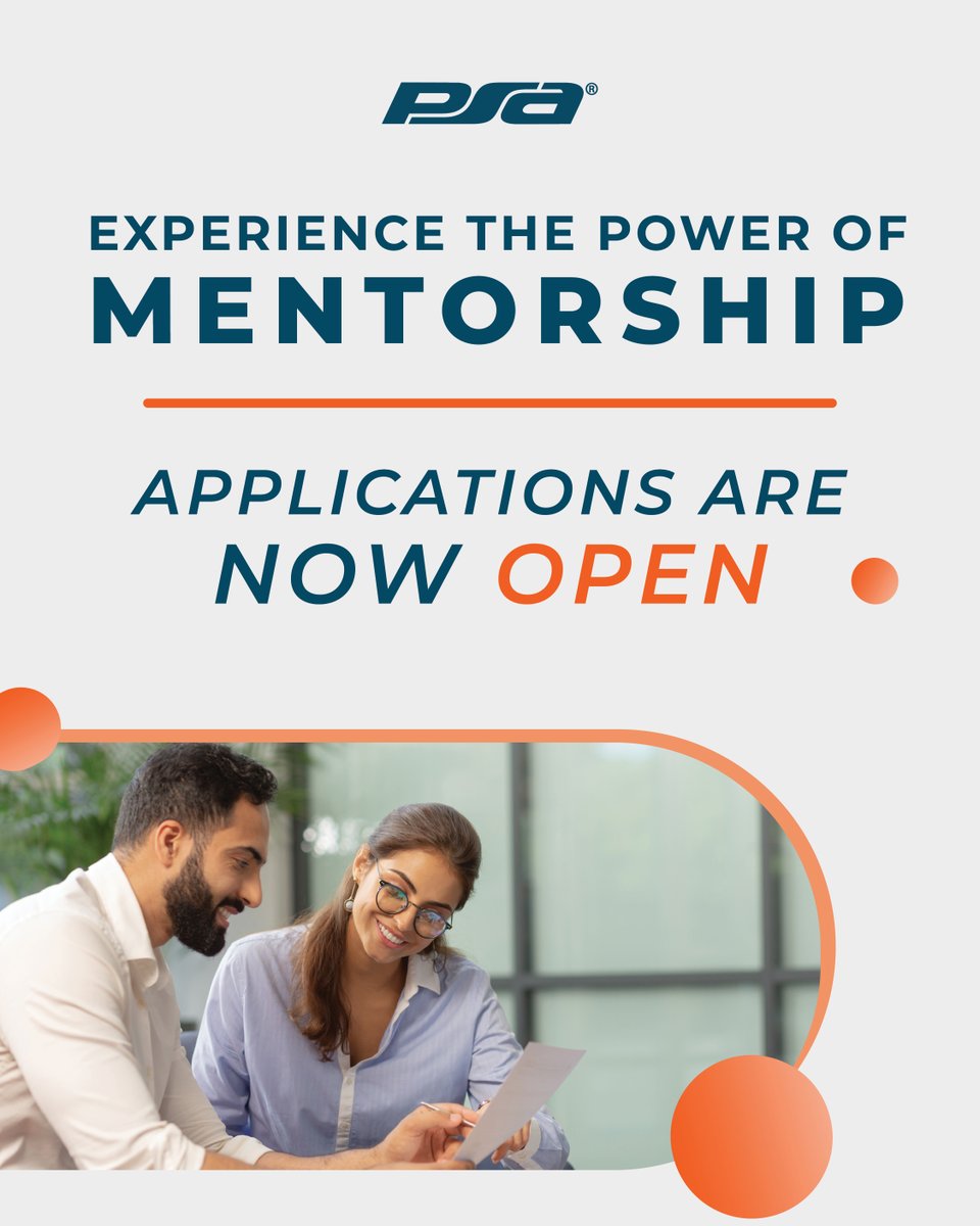 Join the 2026 PSA Mentorship Program! For the first time, PSA's mentorship program is open to ALL employees of PSA owner companies. Apply today to accelerate your career and foster mutual growth between mentor and mentee: surveymonkey.com/r/2026PSAMento…