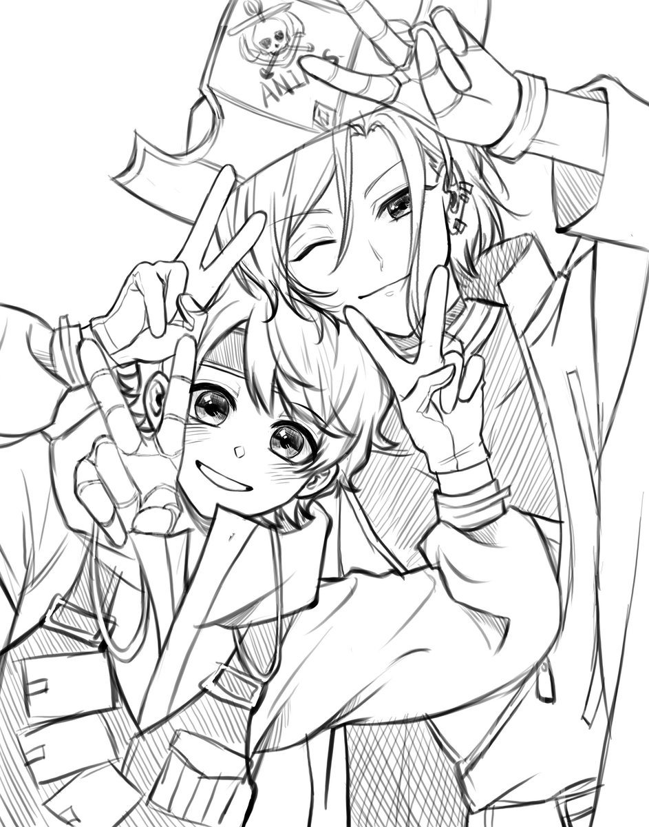 ダグとサク（万咲）