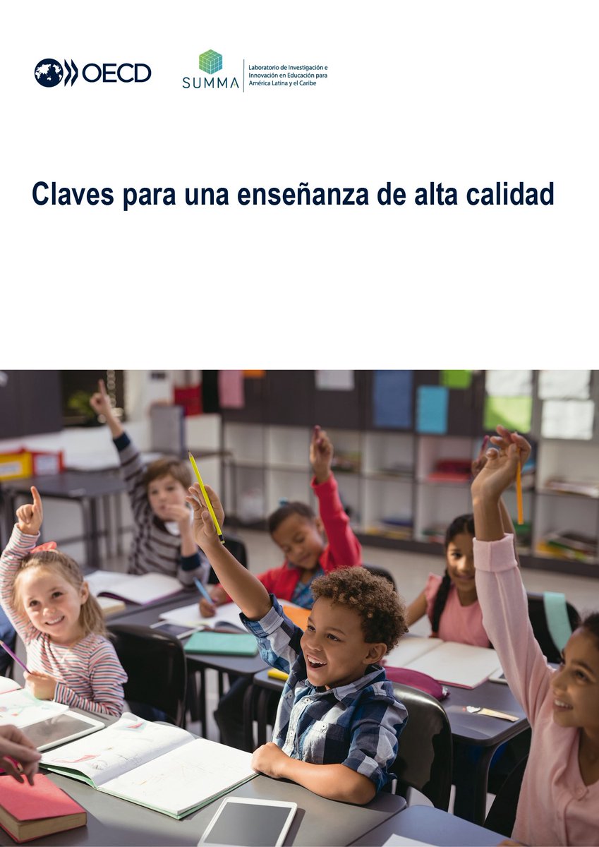 🔐Lanzamos con Andreas <a href="/SchleicherOECD/">Andreas Schleicher</a> Informe <a href="/OECDEduSkills/">OECD Education</a>, en el que venimos colaborando desde <a href="/summa_edu/">SUMMA</a> x 2 años: "Claves para una enseñanza de alta calidad". Una investigación sobre prácticas pedagógicas que mueven la aguja! 
Firmamos tb acuerdo de colaboración SUMMA-OECD.