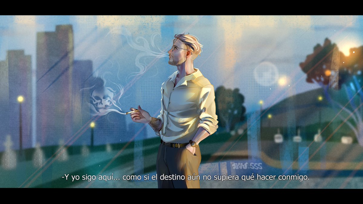 "Tal vez el destino tiene planes ocultos... cada pieza avanza a su tiempo"

#ViktorVolkov #Volkacio #FanArt