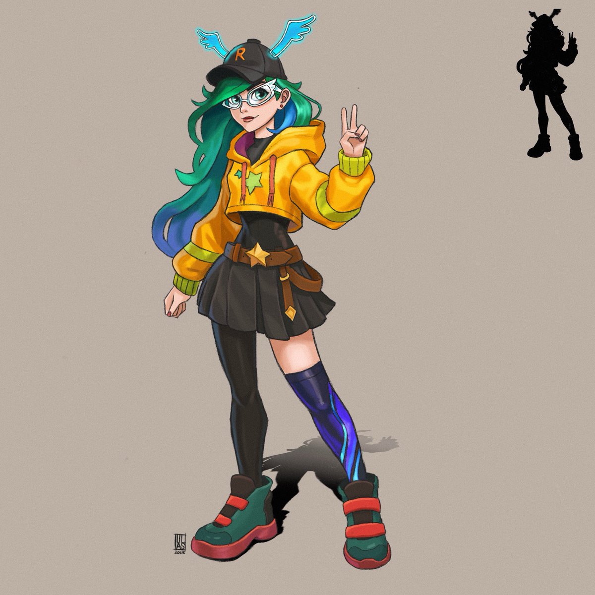 itsmeulas_'s tweet photo. Meet Rayna! Energy from the stars, style from the streets..π π
#characterdesign #characterart #characterconceptart #procreate #procreateart #illustration #digitalillustration #digitalart #artwork #fortnite #fortniteconceptart #skinidea #fortniteskinconcept https://t.co/NReyeYsCZi