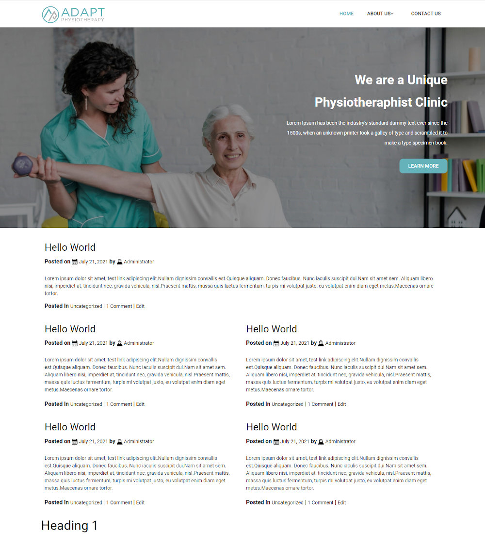 templatetoaster's tweet image. Discover the Adapt Physiotherapy free Blogger template made for clinics, trainers, and wellness professionals. Clean, responsive, and easy to use. #BloggerTemplates #Physiotherapy #Blogger #BlogSpot

templatetoaster.com/template/adapt…