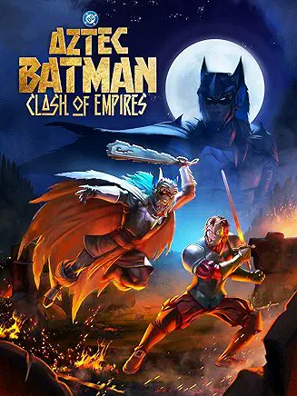 Warner Bros.' straight to video Aztec Batman: Clash of Empires arrives Sept. 19 (digital) Sept. 23 (disc). Pre-order amzn.to/4fXA9V3

Logline: A young Aztec boy experiences tragedy when his father is murdered by Spanish Conquistadors. Yohualli escapes to Tenochtitlan to