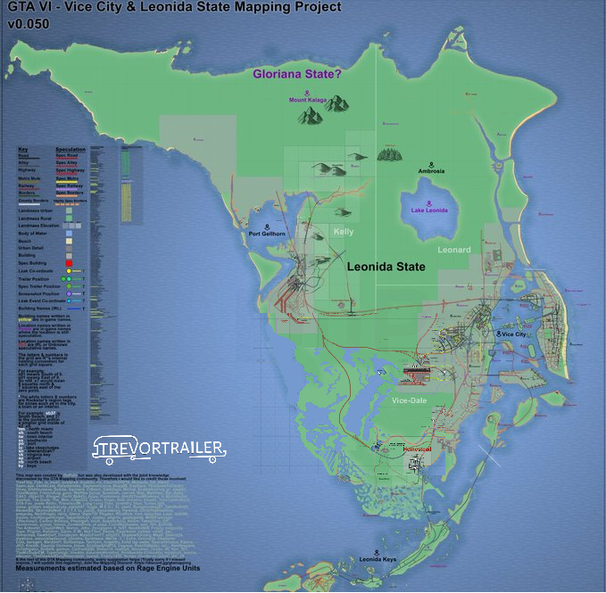 TREVORTRAILER's tweet image. My upgrade of the GTA 6 mapping project map with the map found in GTA 5 Online 🗺️

It fits perfectly 🔥