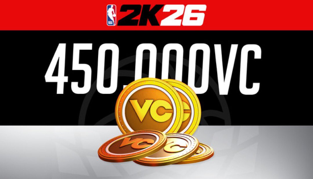 NBA 2K26 450K VC Giveaway! 🤩

Rules:
- RT &amp; LIKE this tweet ♻️ + ❤️ 
- Follow <a href="/lTrendingTopicl/">#1 Trending Topic 📈</a> 
- Turn on our POST NOTIFICATIONS! 🔔
- Comment when done✅

The Winner will be randomly chosen when game drops !📷😁.
#NBA2K26 #NBA2K #2K26