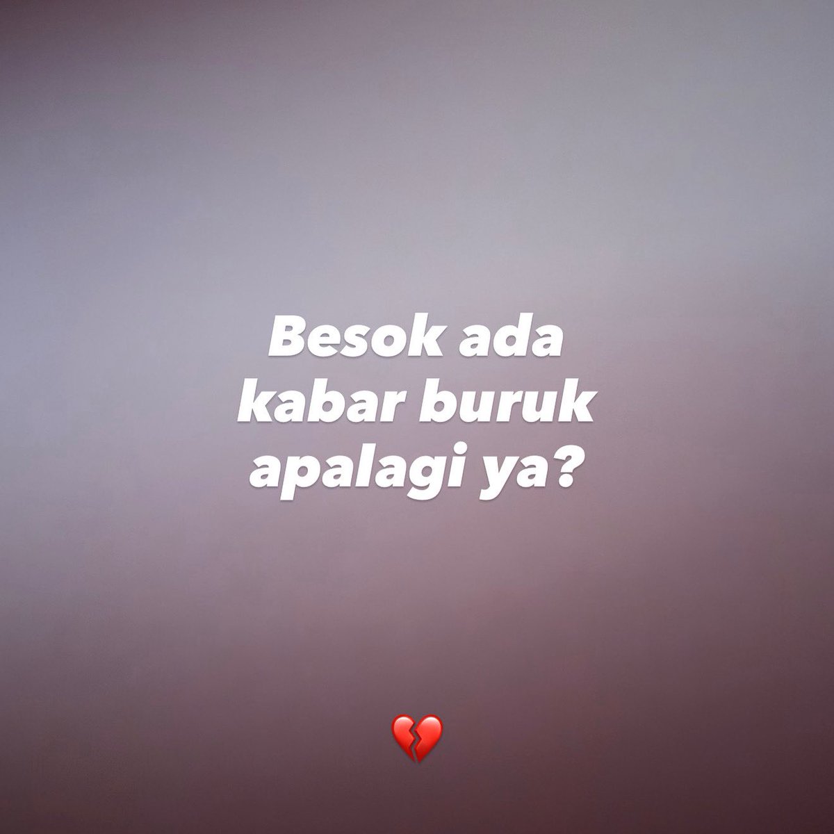 Entah apa yang terjadi dengan negara ini 😭