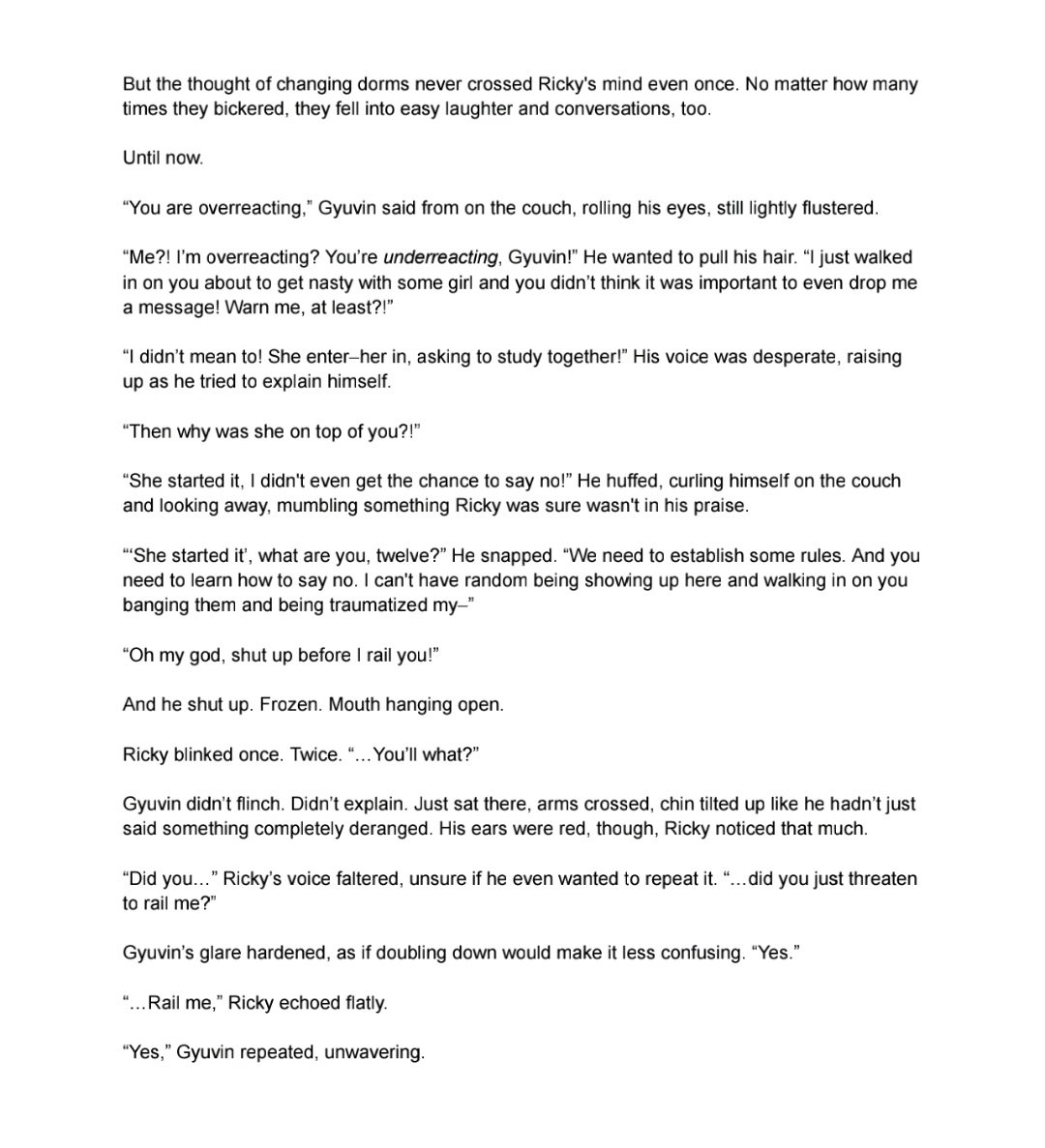 This little gyubrik drabble based on this because...yeah. I'm sorry if I disappointed idk man