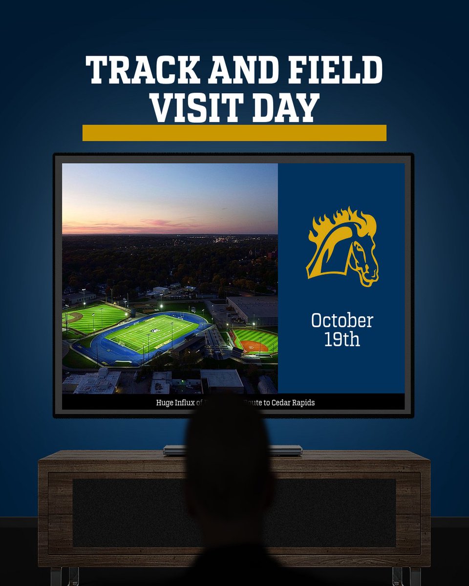 Your next chapter starts here -&gt; Mount Mercy Track and Field Visit Day | Oct. 19th | See what it means to be a Mustang!
