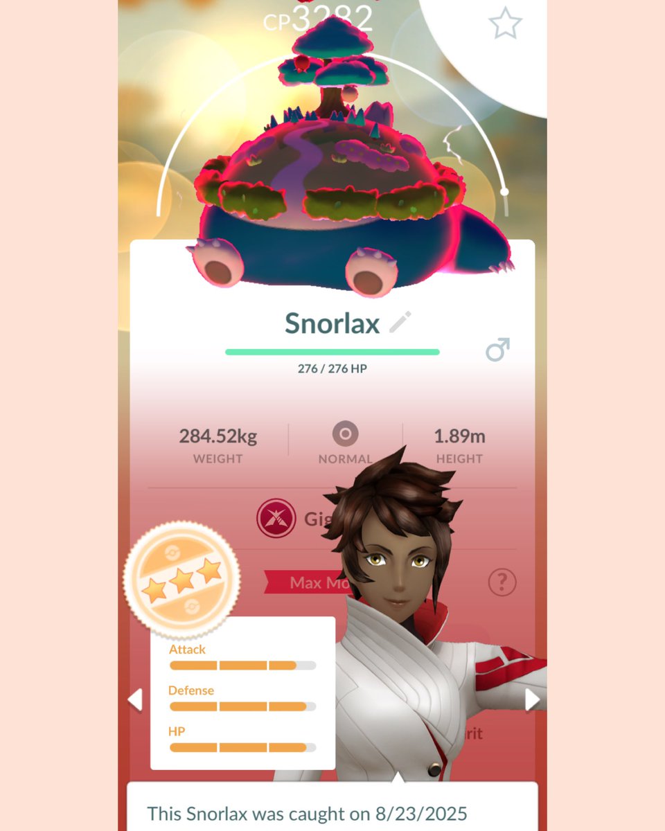 ⚡⚡MAX FINALE &amp; DARK SKIES⚡⚡
🤍🤍🤍🤍HIGHLIGHT #2🤍🤍🤍🤍

This big boi will complement my Blissey well💪

❓❓The word on the poke street is Blissey is still better but I’m not sure. If Snorlax is maxed who do you think is better❓❓

#pokemongo #PokemonGOApp