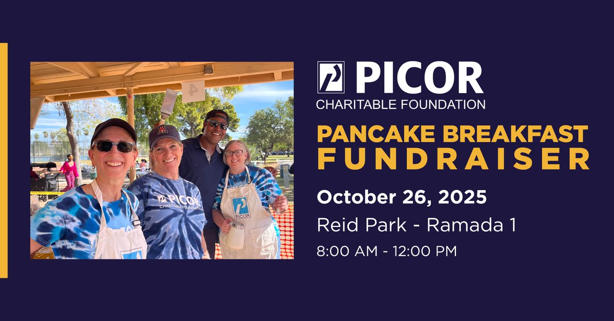 We're just two days away! 🥞
We can't wait to come together as a community Sunday morning—hot pancakes, Starbucks coffee, live music from Tucson Girls Chorus and a student mariachi band, and the chance to support Tucson kids. 
It's not too late to donate:…