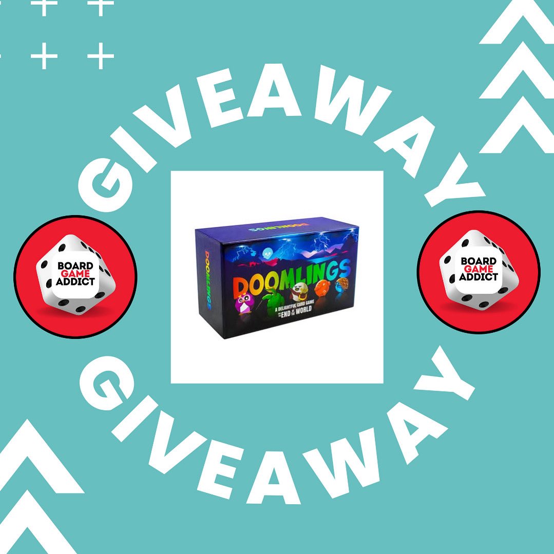 The latest competition is live now on Instagram and we have teamed up with ‘Doomlings’ <a href="/doomlings/">Doomlings</a> to offer you a chance to win a copy of the game and a few of the latest expansion!

Entry via Instagram on the link below

instagram.com/share/_gqMEXyaQ

#win #giveaway #competition