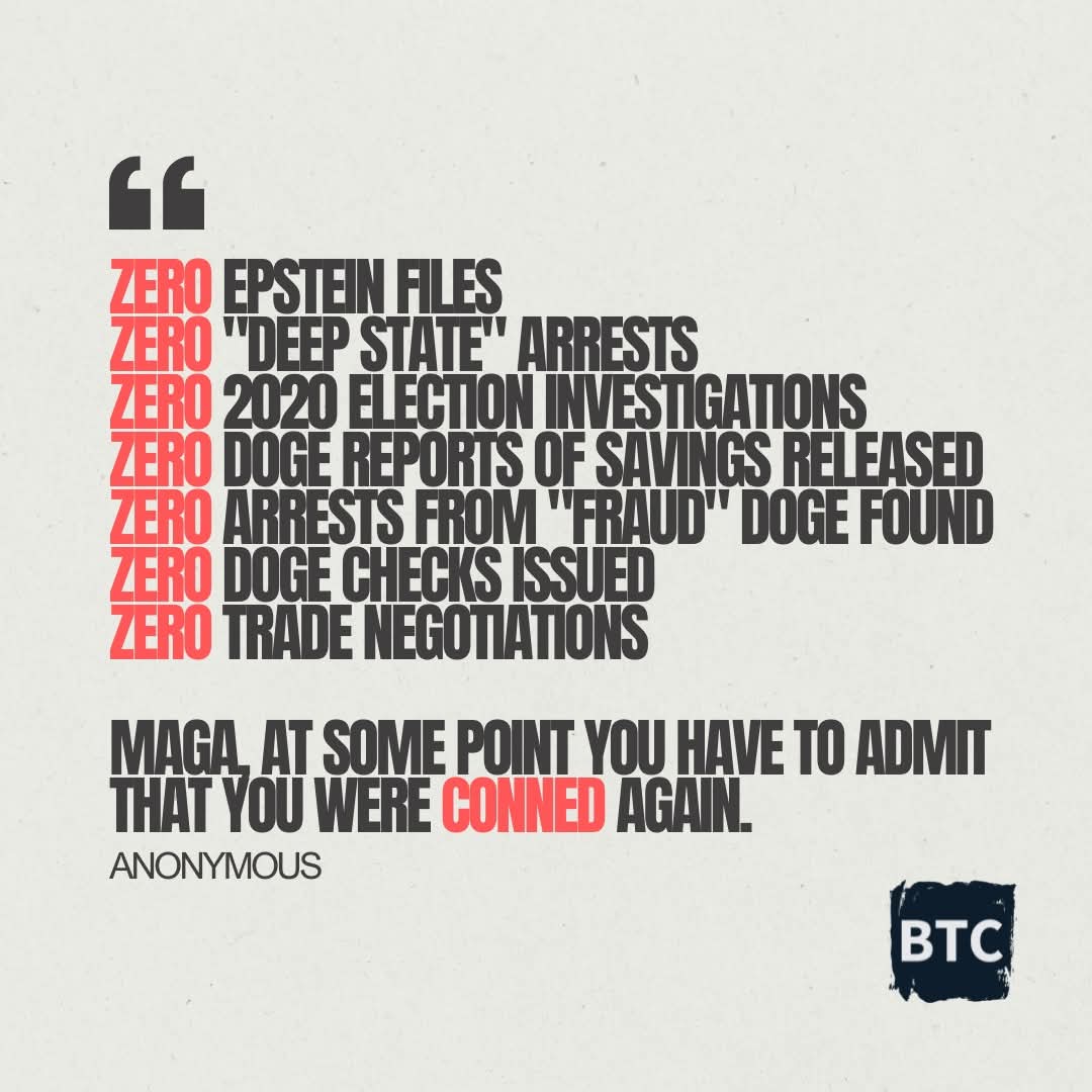 #IncompetentGovernment 
#CabinetOfCriminals
#TrumpLiesPeopleDie 
#ReleaseTheEpsteinFiles 
#FraudulentPresidency 
#RemoveThemAllNow