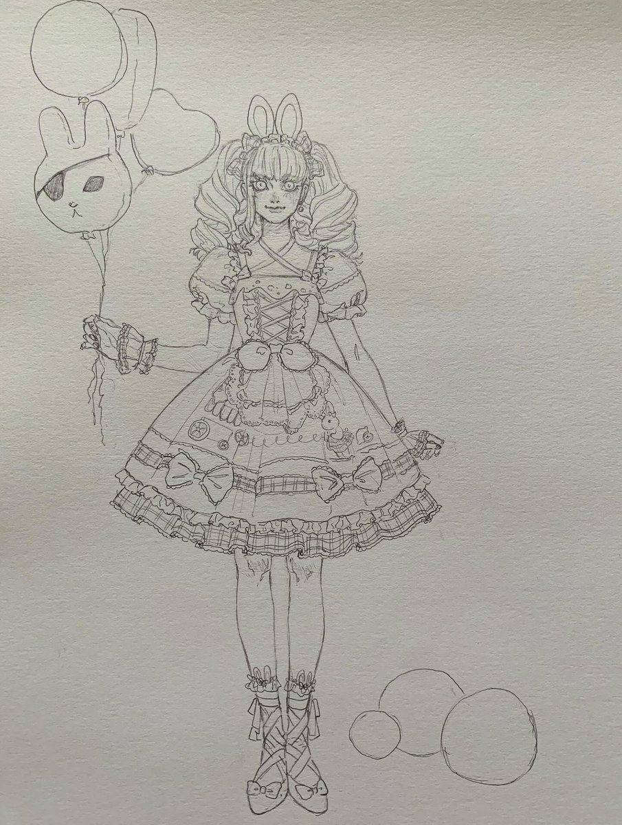 Lizzy in a sweet Lolita outfit 😚
#kuroshitsuji #blackbutler