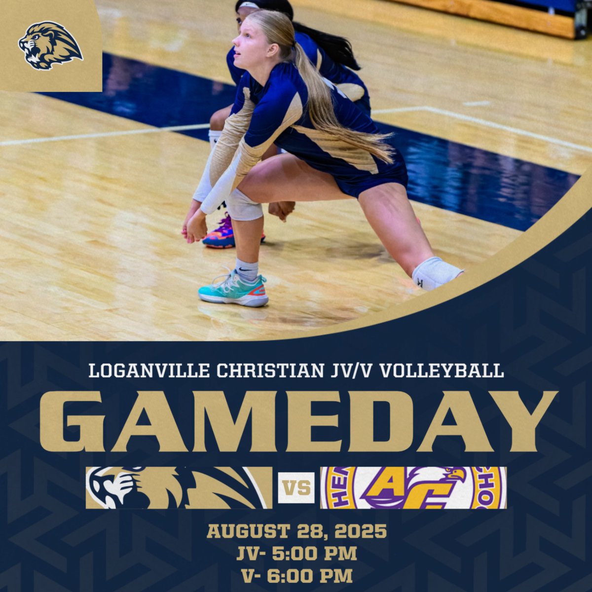 LCALionsSports's tweet image. 🏐Volleyball Night in the Lodge! 🏐

Join us this evening as our Lady Lions take on Athens Christian in the Lodge Main Gym!

JV Volleyball | 5:00 PM 

Varsity Volleyball | ~6:00 PM

Come pack the Lodge &amp;amp; cheer on our Lady Lions!

#GameTimeStudents #FN5GL #sweepstakes #giaasports