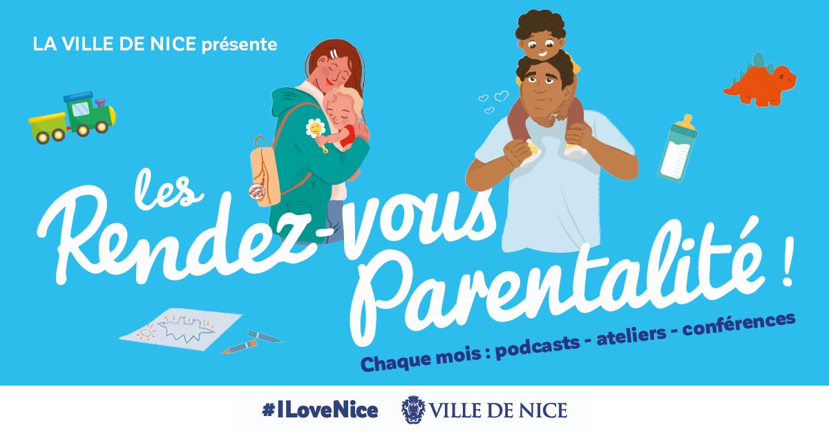 👶 Nouveaux parents, les Rendez-vous Parentalité sont là pour vous !

Conférences, ateliers parent-enfant et podcasts mensuels vous accompagnent dans cette belle aventure : alimentation, santé, sommeil, charge mentale et bien plus.

nice.fr/fr/actualites/…

#ILoveNice