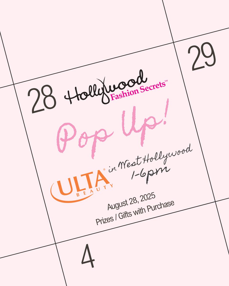If you're in Los Angeles, come stop by the <a href="/ultabeauty/">Ulta Beauty</a> in West Hollywood and say hi! 💕
