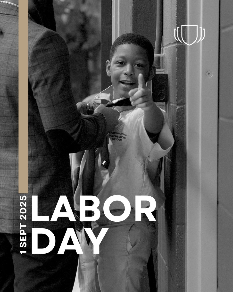 Labor Day reminds us that greatness is built through dedication and perseverance. We are grateful for our staff, families, and scholars who live out this truth every day. Enjoy the holiday — no school on Monday, September 1st. Classes resume Tuesday, September 2nd.