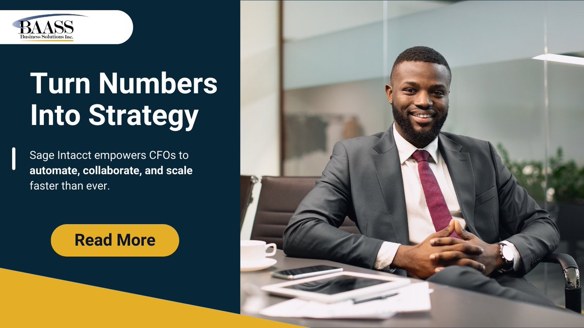 baassbiz's tweet image. #SageIntacct helps CFOs go beyond #closethebooks with predictive insight, cross-team collaboration &amp;amp; automation.

See how finance leaders cut costs, improve accuracy &amp;amp; accelerate growth.

Download The CFO’s Guide to Driving Growth: hubs.la/Q03FDWjF0

#BAASSBusinessSolutions