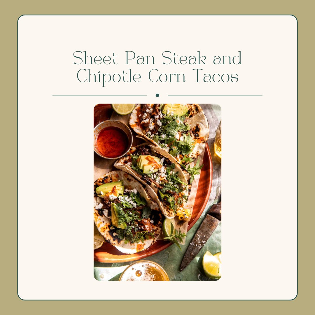 Merced_CA_Fair's tweet photo. Craving bold, smoky flavor? These Sheet Pan Steak &amp; Chipotle Corn Tacos are summer perfection—and with Merced County being a top corn producer, you know they’re packed with fresh, local flavor! 🌽🌮🔥Get the full recipe here 👉 https://t.co/u73ModqzAP https://t.co/CZLiUMDvZ0