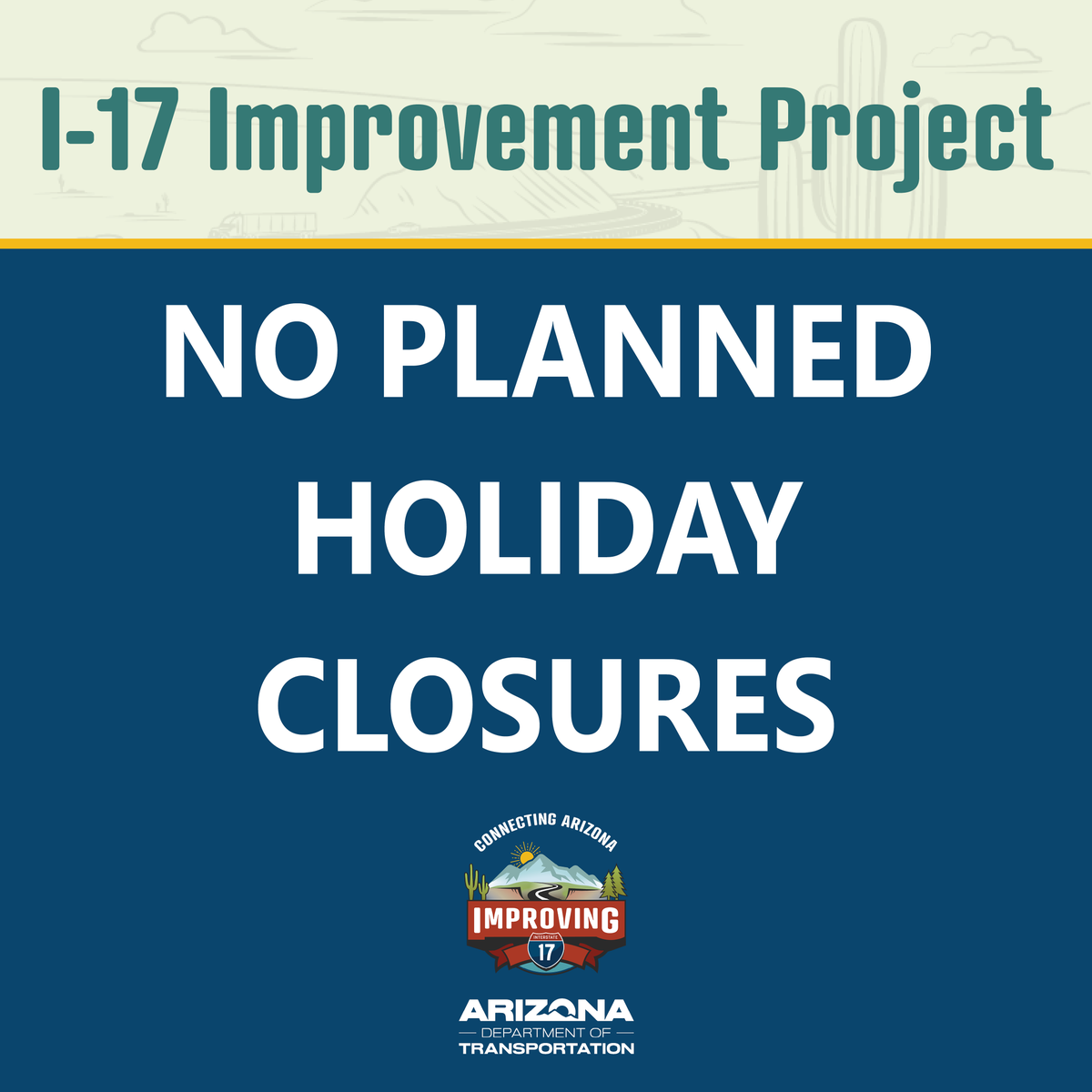 Arizona DOT tweet media