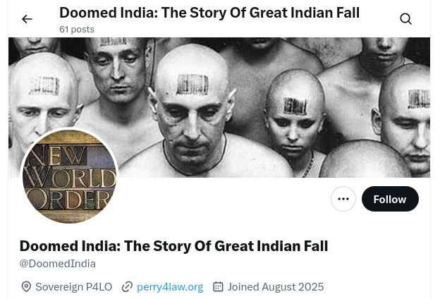 WHO Plandemic And Deep State Depopulation Agenda (@whoplandemic) on Twitter photo #DoomedIndia: NWO Puppets of India have <a href="/DoomedIndia/">Doomed India: The Story Of Great Indian Fall</a> and are responsible for <a href="/BloodEconomy/">Blood Economy: Blood Sucking Gig Economy Of India</a>. Lies, jumlabaazi and <a href="/MoronicITCell/">Moronic IT Cell: Rs 2 Per Tweet Trolls Of NWOLords</a> narratives are all Modi, <a href="/GovtBuddies/">Govt Buddies</a>, and <a href="/ModiKaGang/">Modi Gang: The NWO Puppets Who Sold India To NWO</a> can offer now. Trump #DoomedIndia: NWO Puppets of India have <a href="/DoomedIndia/">Doomed India: The Story Of Great Indian Fall</a> and are responsible for <a href="/BloodEconomy/">Blood Economy: Blood Sucking Gig Economy Of India</a>. Lies, jumlabaazi and <a href="/MoronicITCell/">Moronic IT Cell: Rs 2 Per Tweet Trolls Of NWOLords</a> narratives are all Modi, <a href="/GovtBuddies/">Govt Buddies</a>, and <a href="/ModiKaGang/">Modi Gang: The NWO Puppets Who Sold India To NWO</a> can offer now. Trump