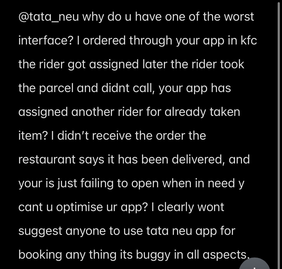 abhibrigade's tweet photo. @tata_neu worst experience, wont suggest anyone not even you. Your app wont work when in need, what is the point of giving all the offers?

#tata #hdfc #magicpin #fraud #YouTube #consumerProtection #ndtv #tv9 #republictv https://t.co/e8RpqHFRNG