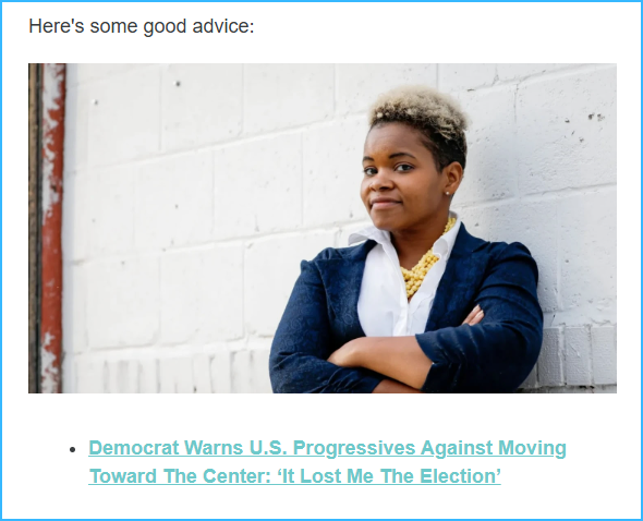 st3fcoast's tweet image. Democrat Warns U.S. Progressives Against Moving Toward The Center: ‘It Lost Me The Election’ (shocker)  progressivehub.net/democrat-warns… via @ProgressHubNet