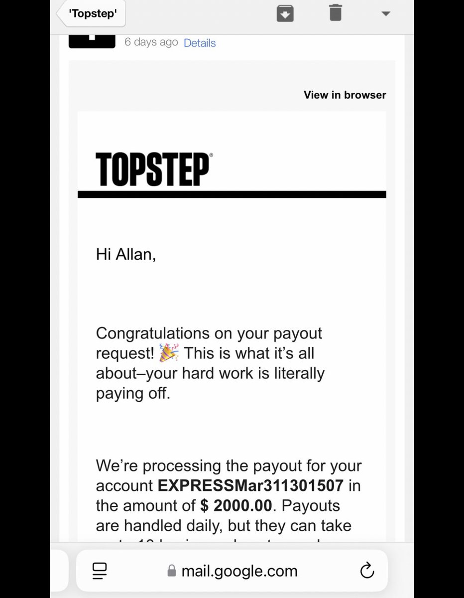 F11Trading's tweet photo. Payouts from #topstep earlier this year 

 I trade exclusively with Topstep

 Real trading, in real time.

✅ I provide key levels that I track through options dealer positioning to understand the pressure points for institutional traders.

Join me live: https://t.co/UhquEriqQf https://t.co/CxLMEYKyF4
