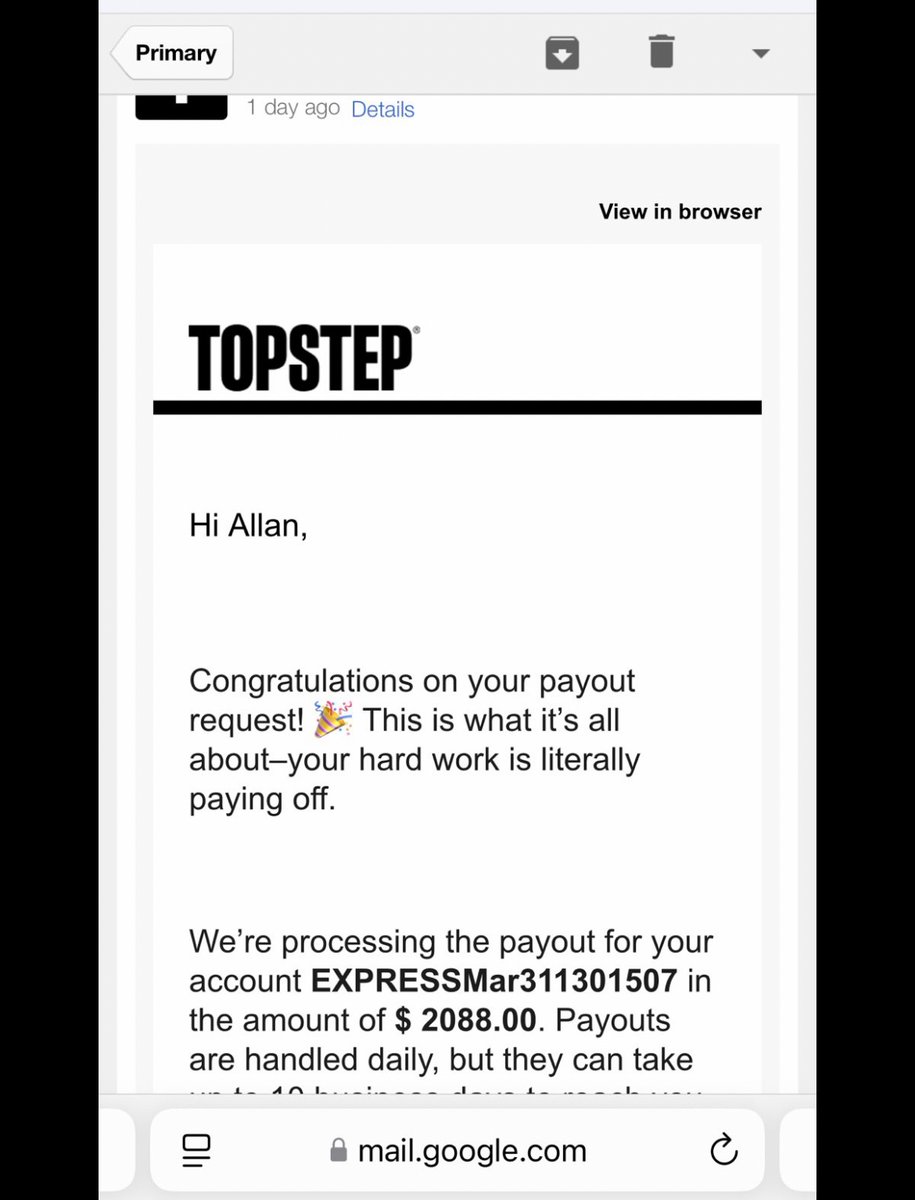F11Trading's tweet photo. Payouts from #topstep earlier this year 

 I trade exclusively with Topstep

 Real trading, in real time.

✅ I provide key levels that I track through options dealer positioning to understand the pressure points for institutional traders.

Join me live: https://t.co/UhquEriqQf https://t.co/CxLMEYKyF4