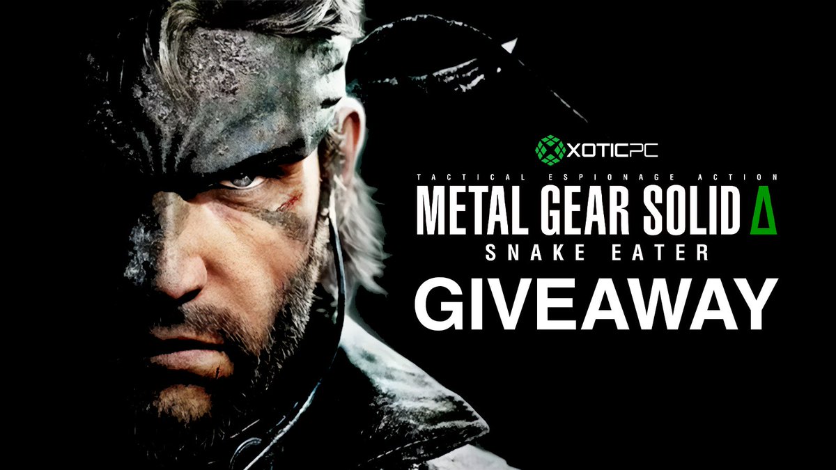 📡 [Codec – Secure Giveaway Channel Open]
Colonel: Snake, listen up. We’ve secured a copy of METAL GEAR SOLID Δ: SNAKE EATER for PC. One operative out there will get it.

Snake: A giveaway, huh? What’s the mission?

Colonel: Simple.
1️⃣ Follow <a href="/XoticPC/">XOTIC PC</a>
2️⃣ Repost and like, make