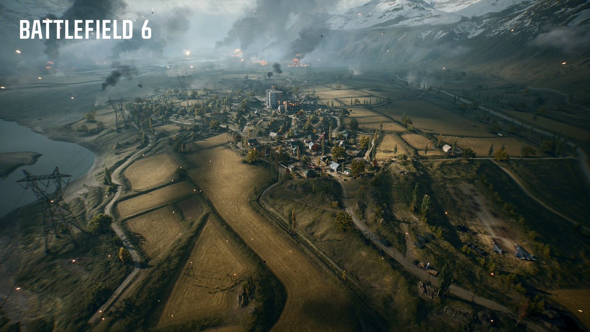 Battlefield's tweet image. The calm before the fight. Mirak Valley.

#Battlefield6