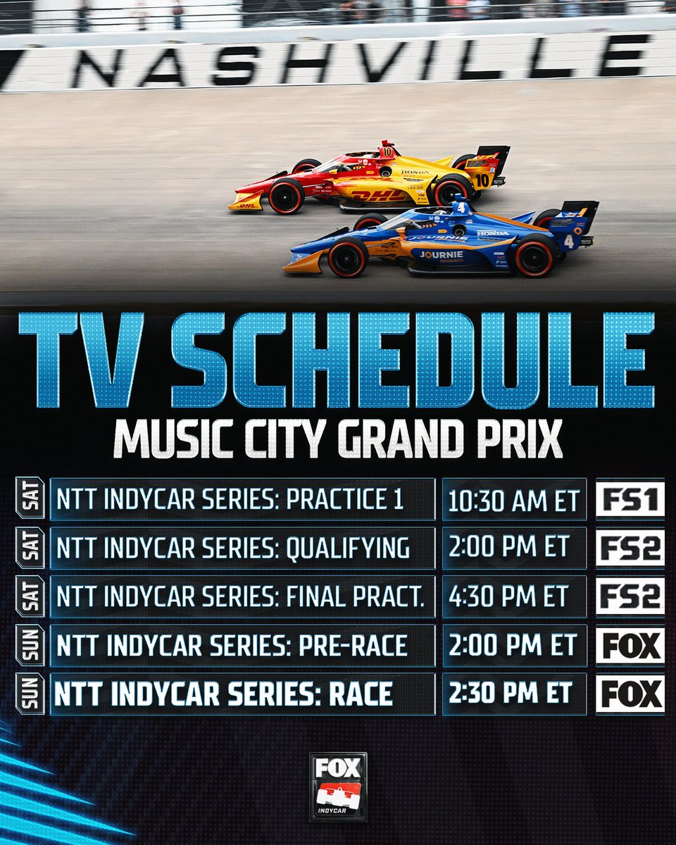Your 📺 schedule for Nashville.