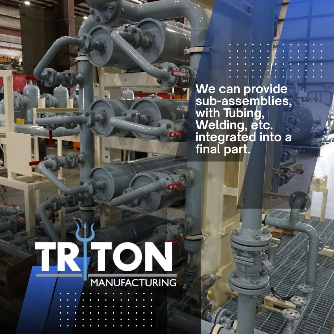 TritonManufact1's tweet image. Tubing. Welding. Sub-assemblies. 💥
Need more than just machining?

Triton delivers complete, engineered solutions
#Fabrication #CNCsolutions #CustomAssembly #cncturning #welding